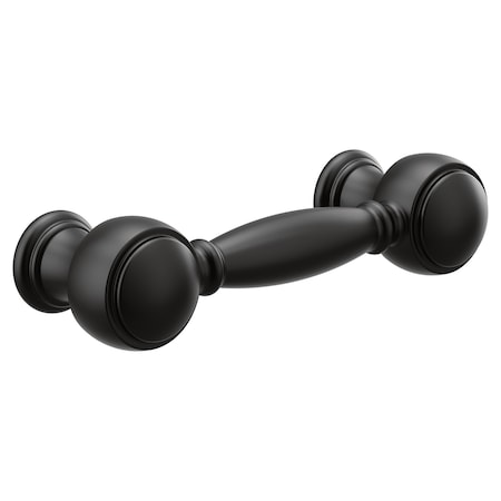 Moen Weymouth Matte black drawer pull YB8407BL